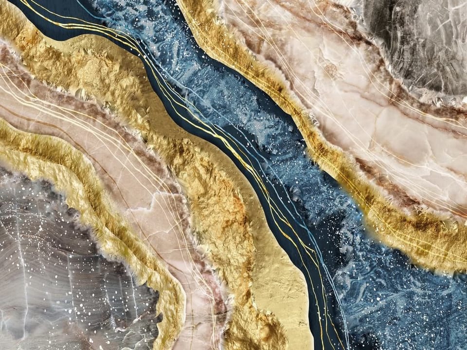 Fototapeta Abstrakcyjne Minerały i Marmur