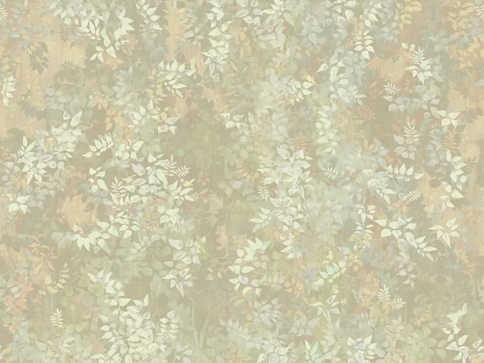 Fototapeta Gęste liście w naturalnych barwach