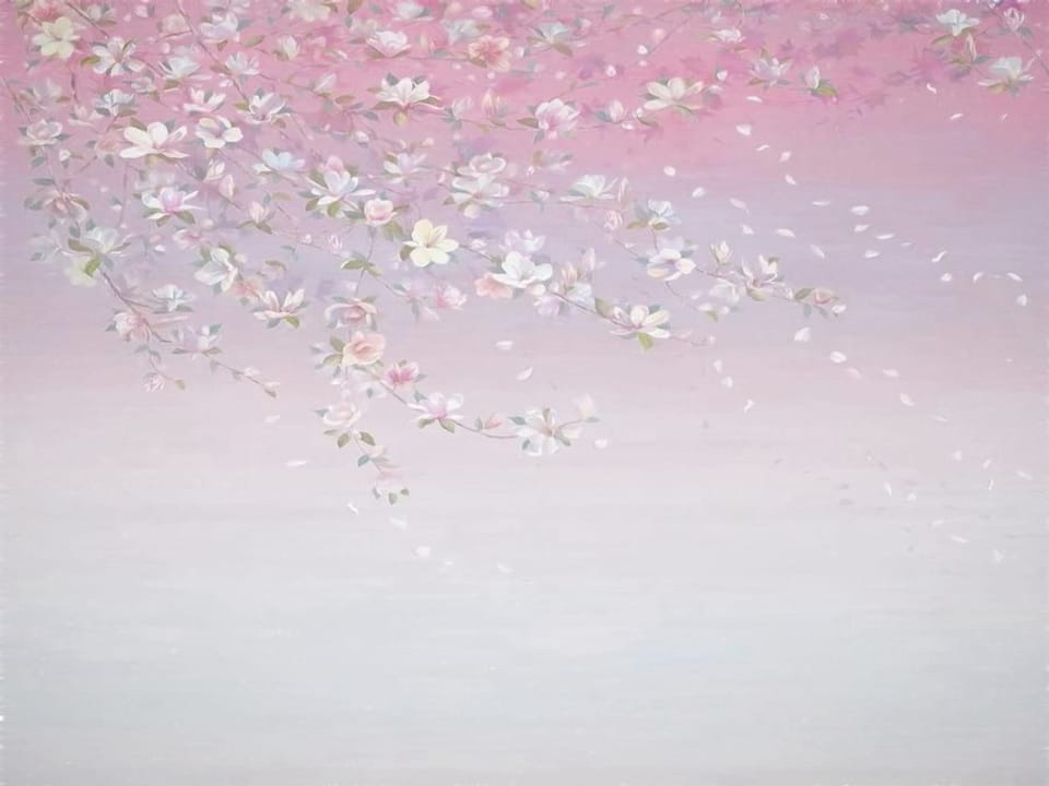 Fototapeta Gałąź z Kwiatami Wiśni