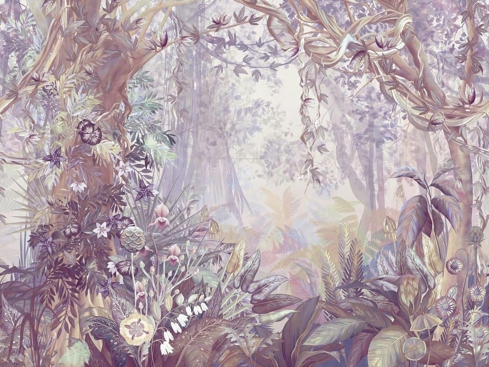 Fototapeta Dżungla z bujną roślinnością