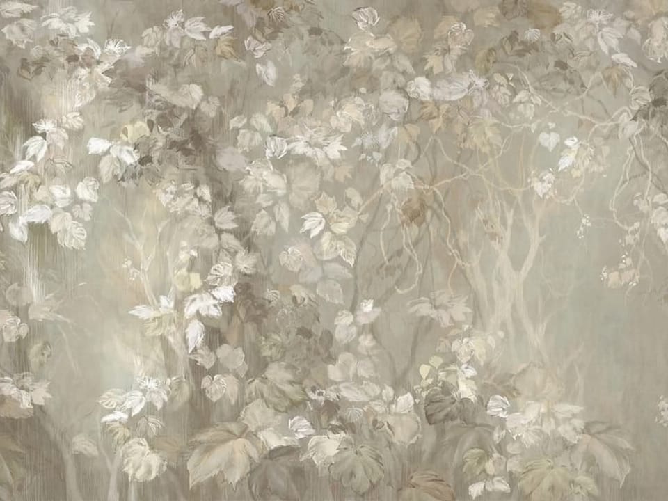 Fototapeta Zielone liście i gałęzie