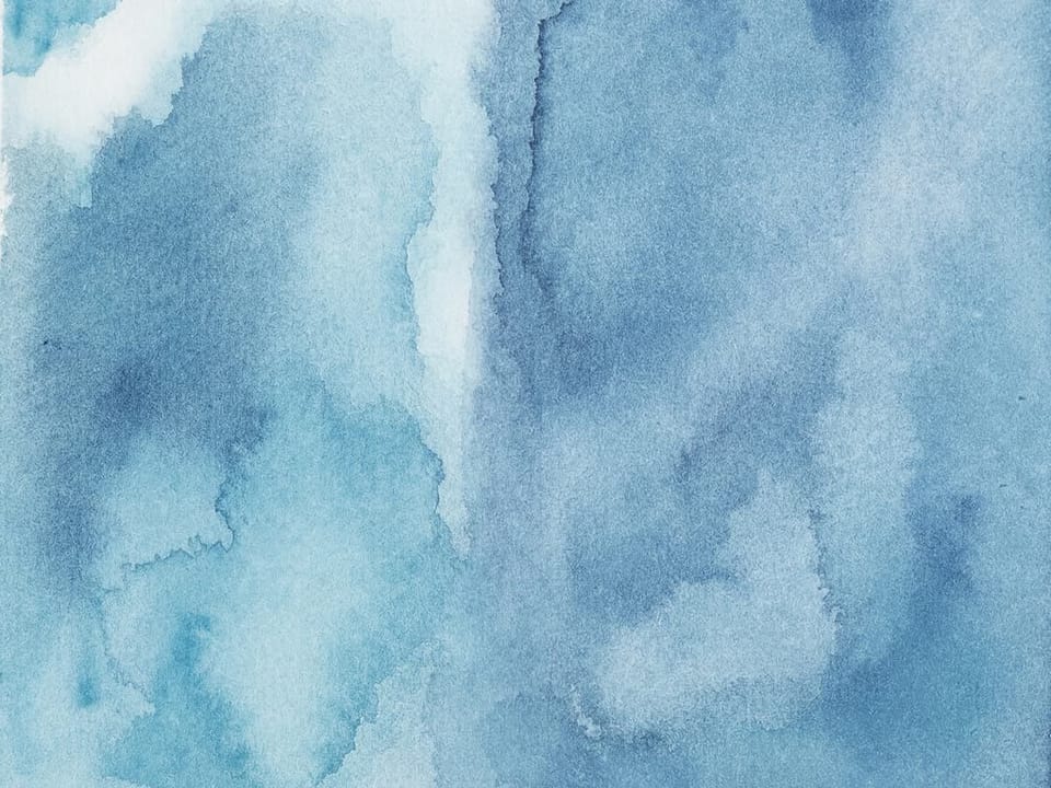 Fototapeta Abstrakcyjne Niebieskie Plamy