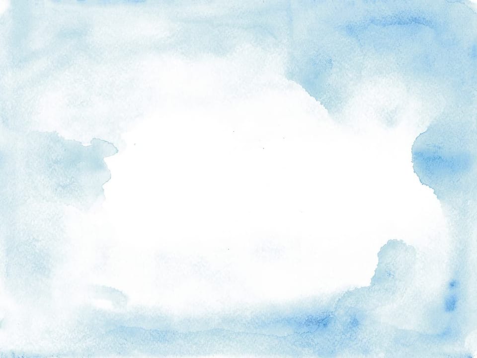 Fototapeta Abstrakcyjne Niebieskie Akwarele