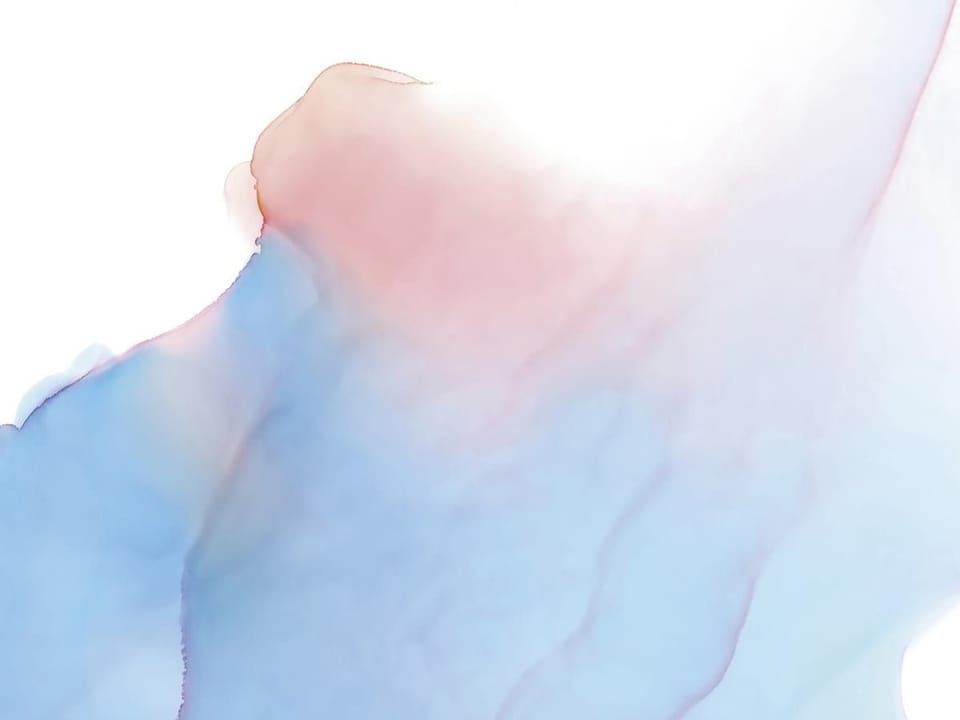 Fototapeta Kolorowe plamy akwareli