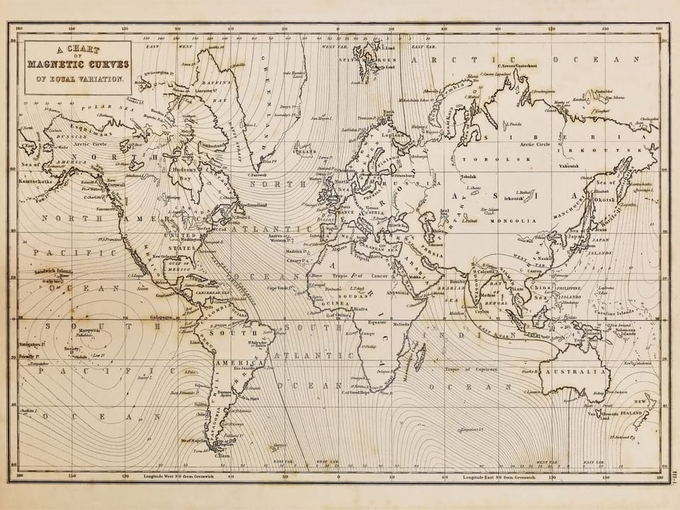 Fototapeta Stara mapa świata z konturami na wymiar