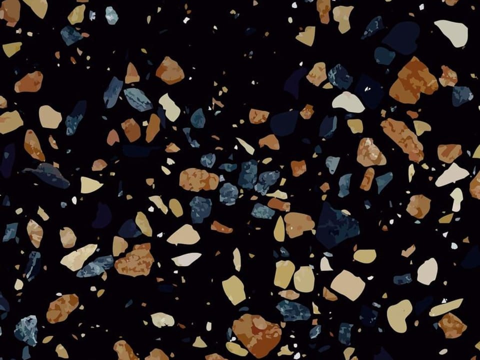 Fototapeta Kolorowe kamienie na ciemnym tle