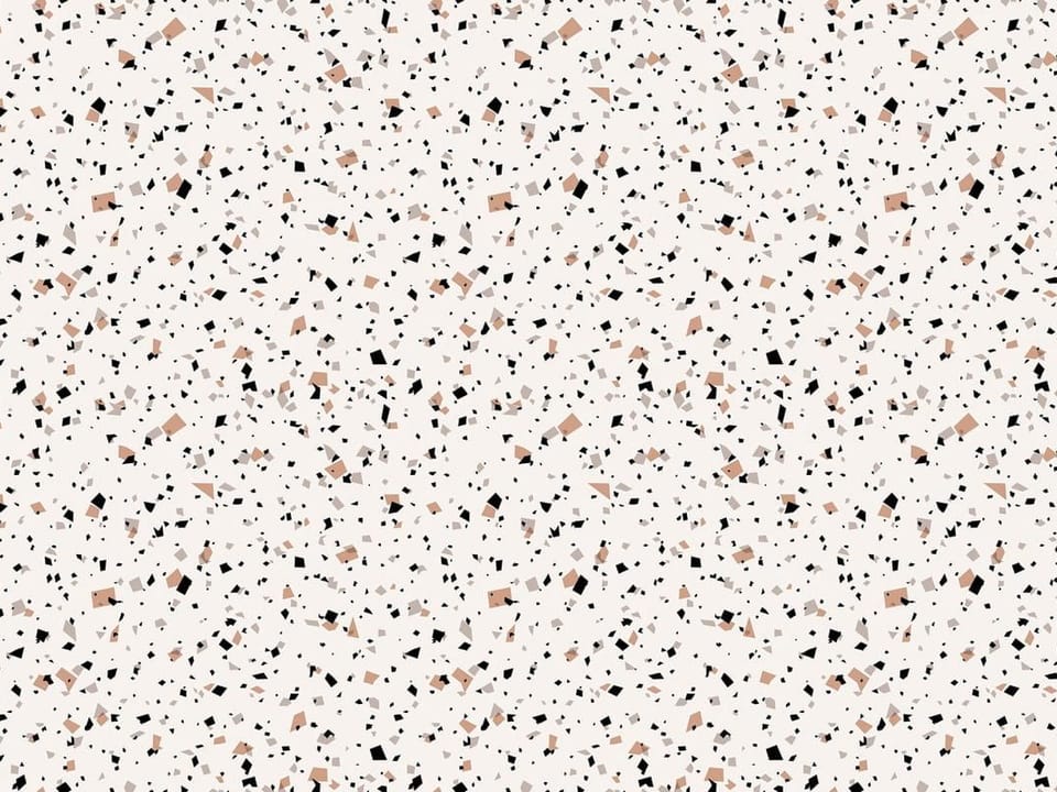 Fototapeta Wzór terrazzo na jasnym tle