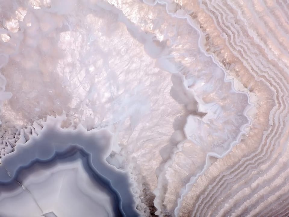 Fototapeta Marmurowe warstwy geologiczne