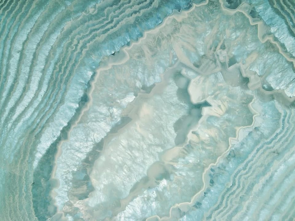 Fototapeta Marmurowe Koncentryczne Warstwy