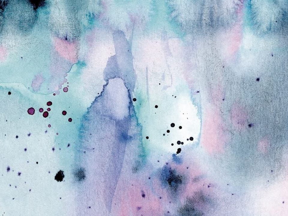 Fototapeta Abstrakcyjne Plamy Akwarelowe