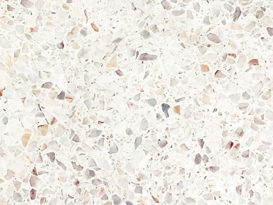 Fototapeta Terazzo z kolorowymi kamieniami