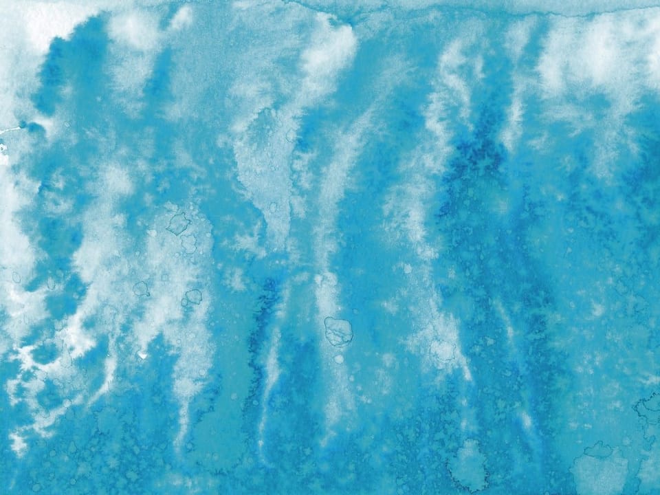 Fototapeta Abstrakcyjne Niebieskie Akwarele