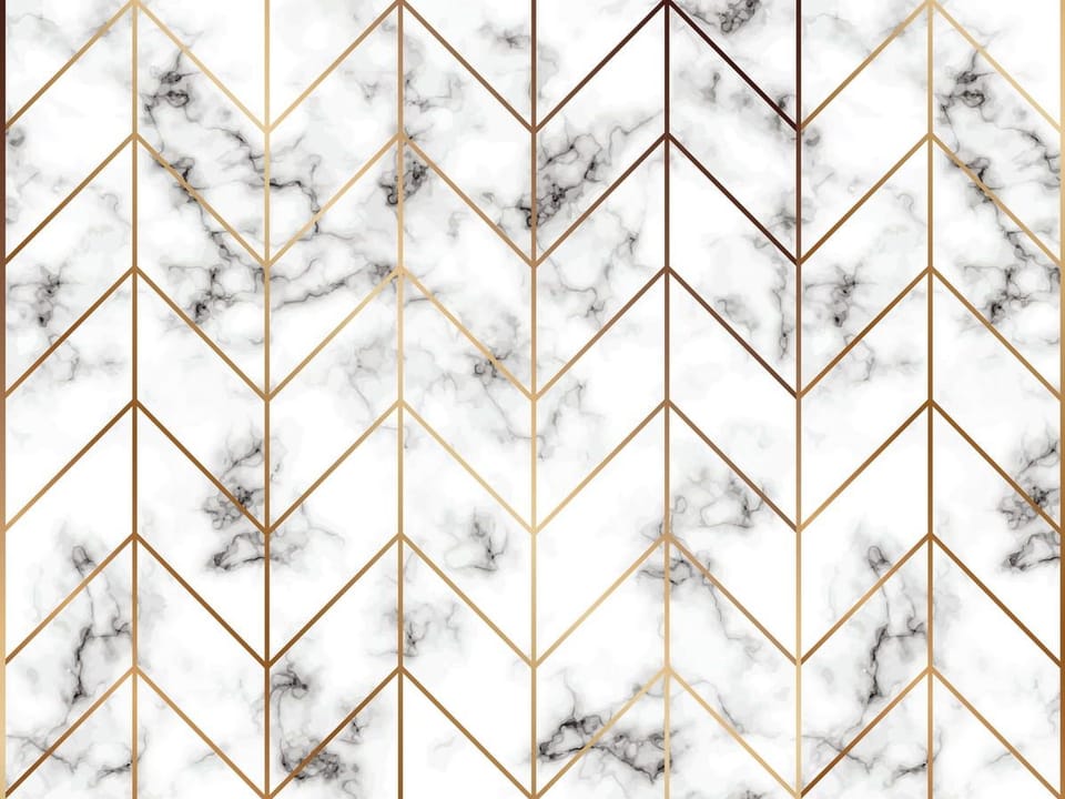 Fototapeta Elegancki wzór jodełki na marmurze