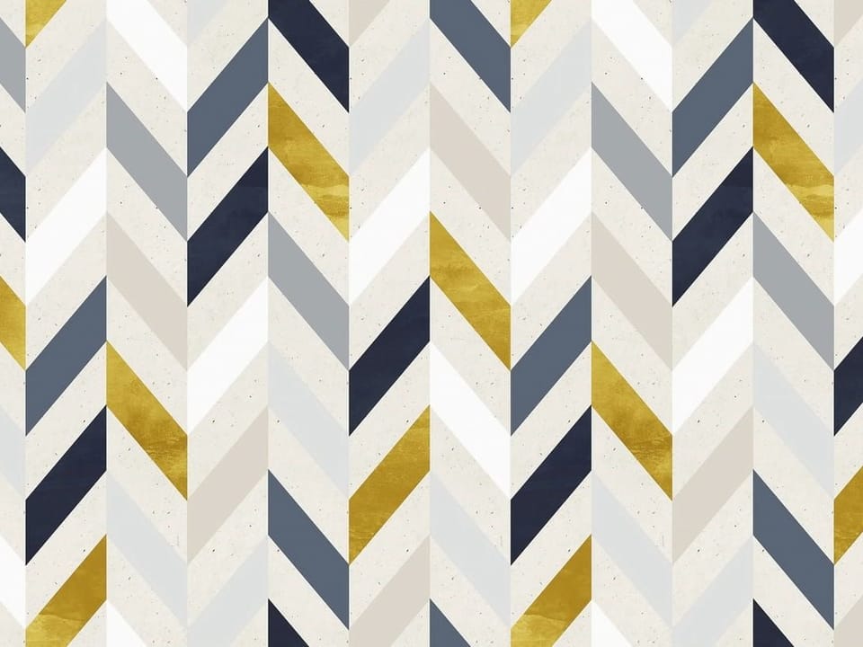 Fototapeta Geometryczny wzór w jodełkę