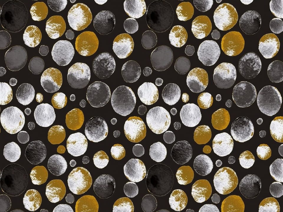 Fototapeta Wielokolorowe okręgi na ciemnym tle