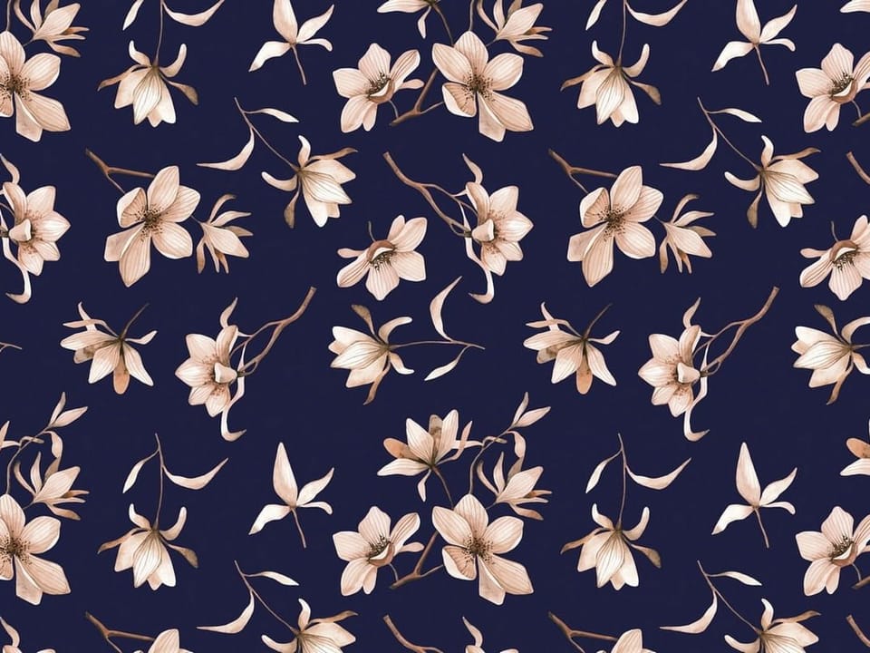 Fototapeta Kwiaty magnolii na ciemnym tle