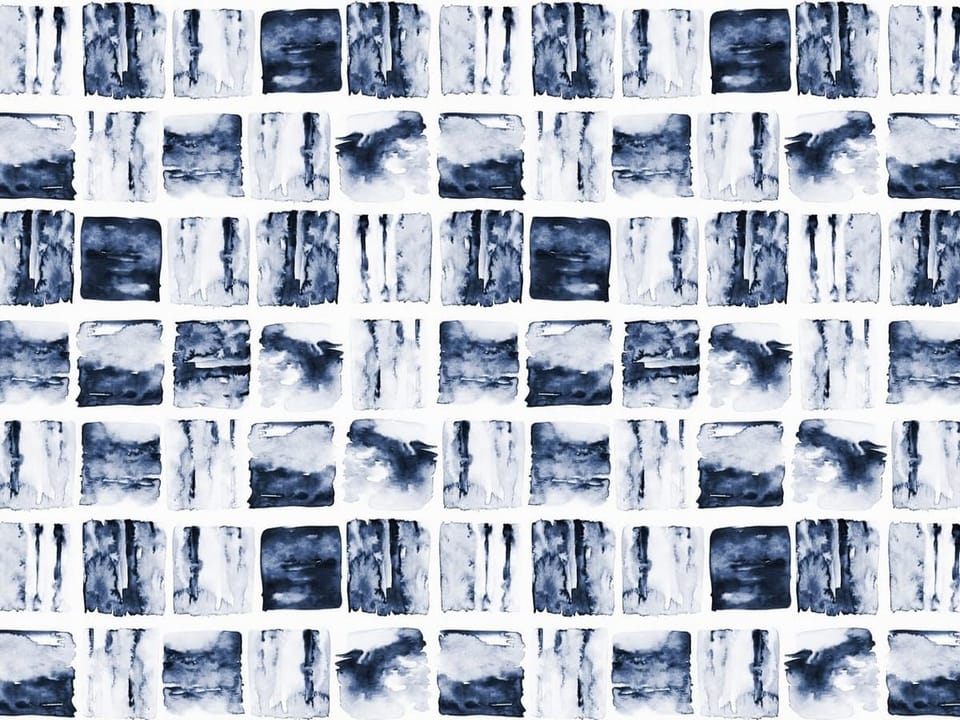 Fototapeta Niebieskie prostokąty na białym tle