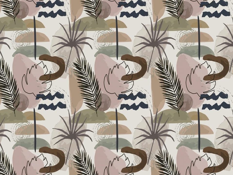 Fototapeta Abstrakcyjne Liście Palmowe