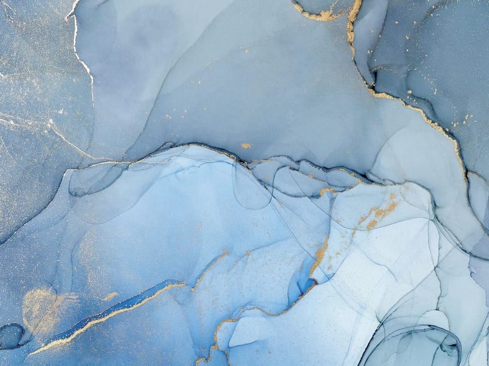 Fototapeta Abstrakcyjne Niebieskie Wzory