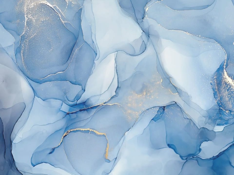 Fototapeta Abstrakcyjne Niebieskie Wzory