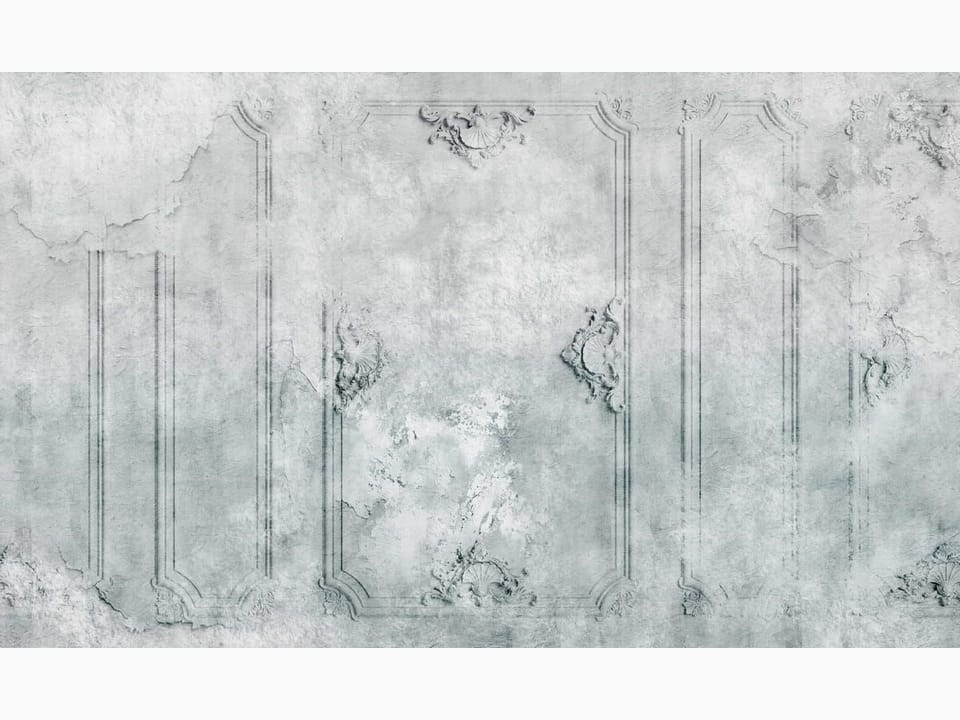 Fototapeta Dekoracyjna ściana z ornamentami