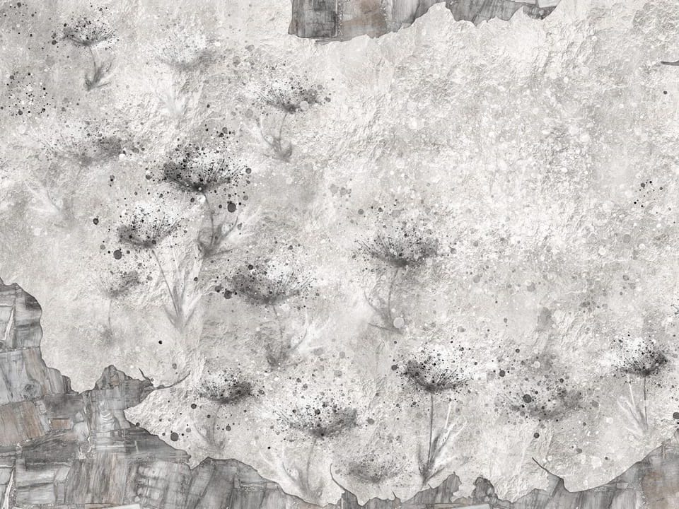 Fototapeta Abstrakcyjne wzory z roślinami