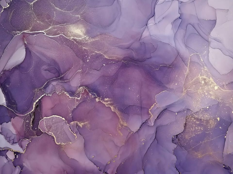 Fototapeta Abstrakcyjne fale w fioletach