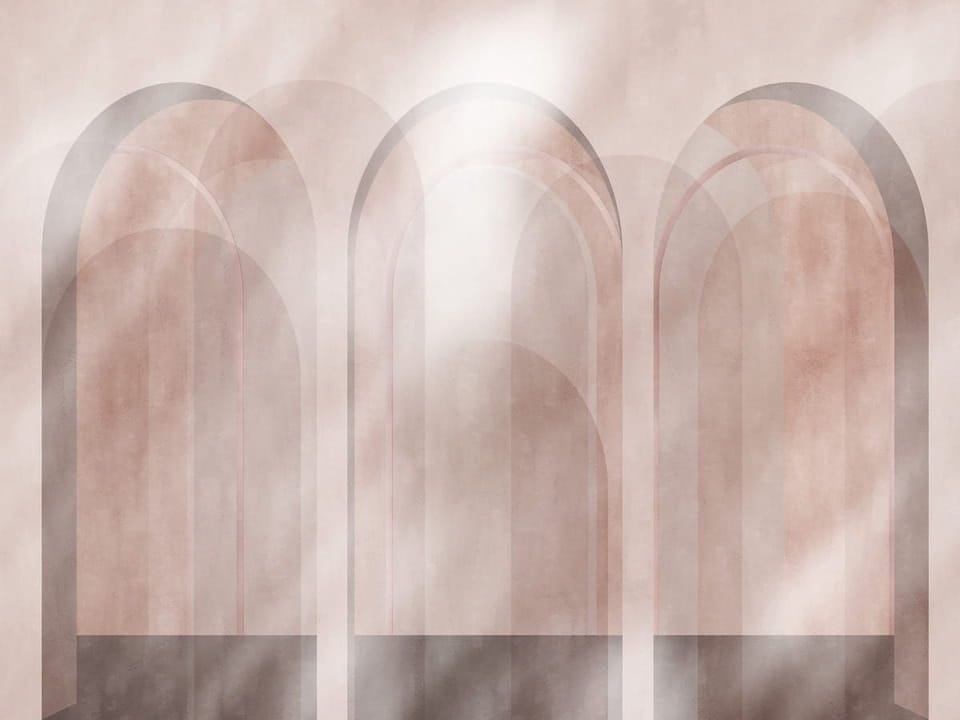 Fototapeta Łukowe przejścia w pastelach