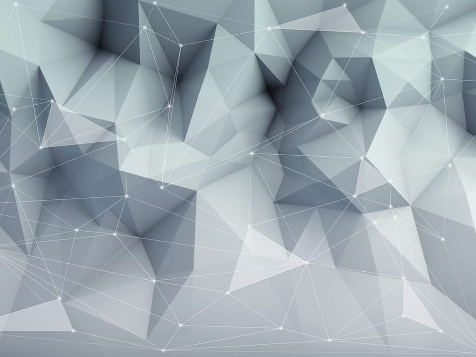 Fototapeta Geometryczne Kształty w 3D