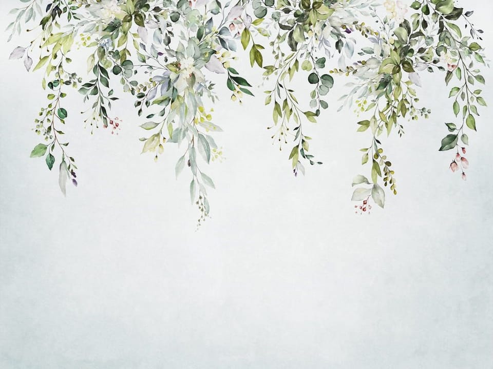 Fototapeta Wiszące Gałęzie z Liśćmi