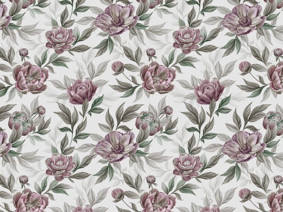 Fototapeta Kwiaty Vintage z Piwoniami