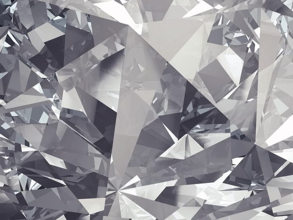 Fototapeta Abstrakcyjne geometryczne kształty 3D na wymiar