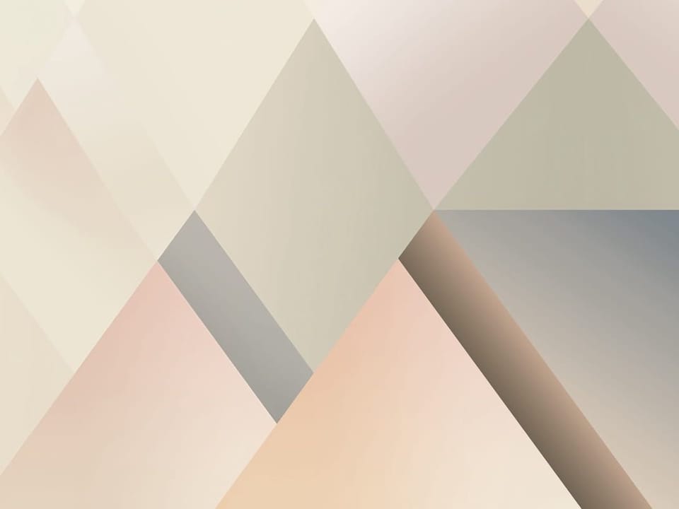 Fototapeta Geometryczne Trójkąty i Wzory