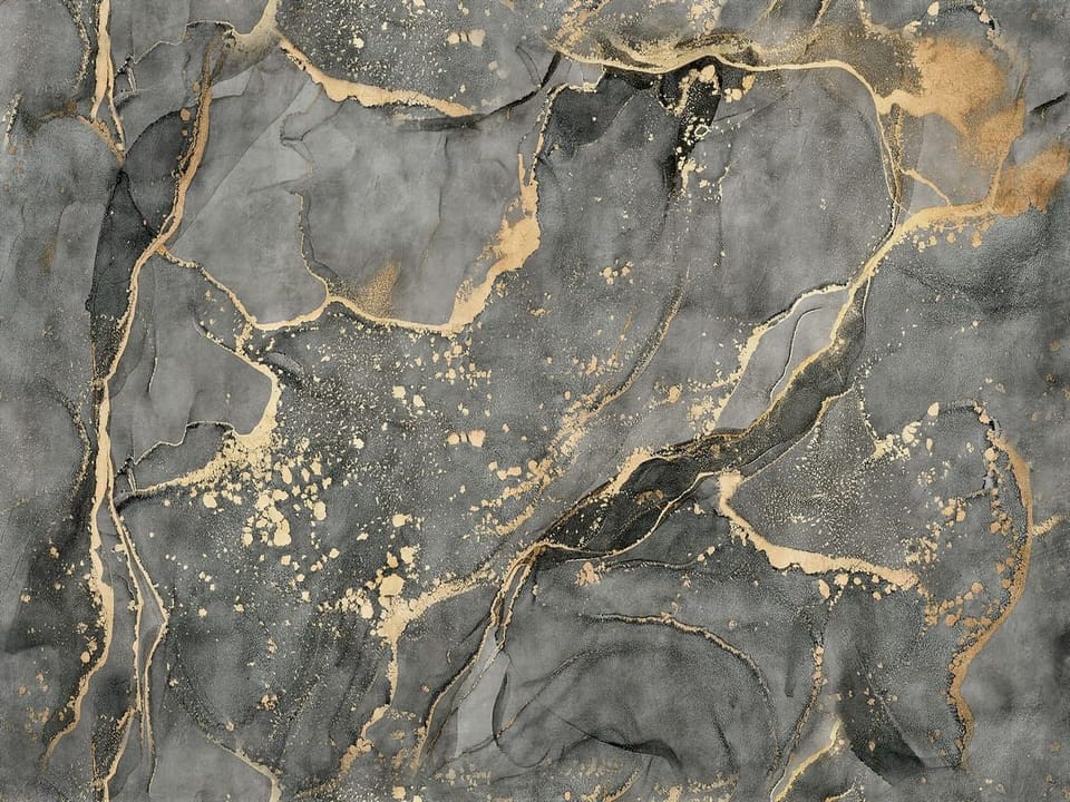 Fototapeta Abstrakcyjne Złote Żyłki na Szarości