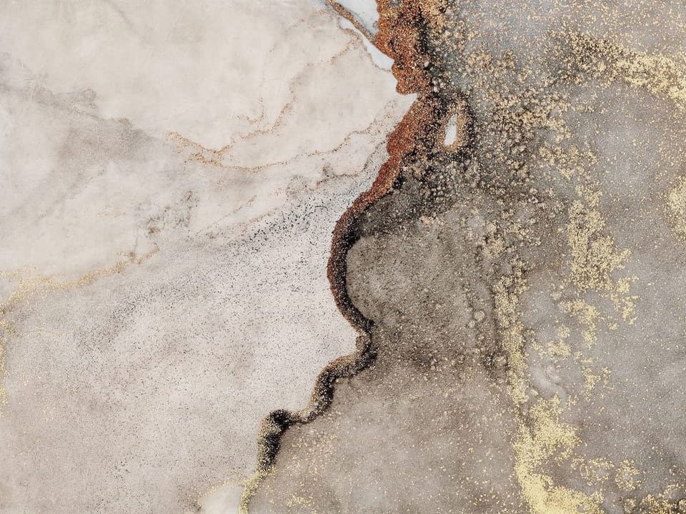 Fototapeta Abstrakcyjny Marmur z Złotymi Akcentami