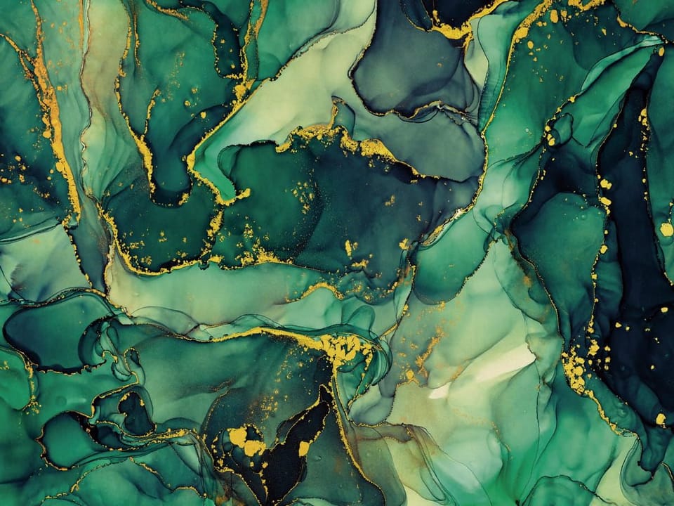 Fototapeta Abstrakcyjne zielone wzory