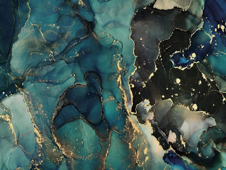 Fototapeta Abstrakcyjne Niebieskie Wzory