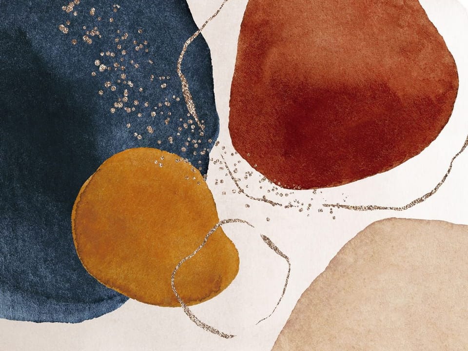 Fototapeta Kolorowe Abstrakcje w Akwareli