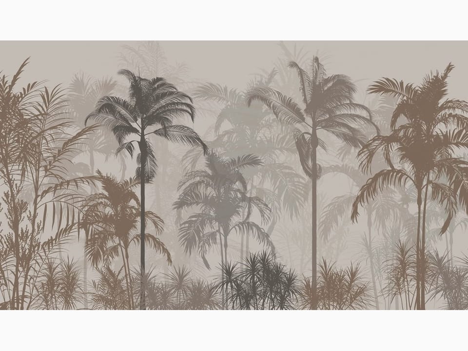 Fototapeta Palmy na tle jasnego nieba