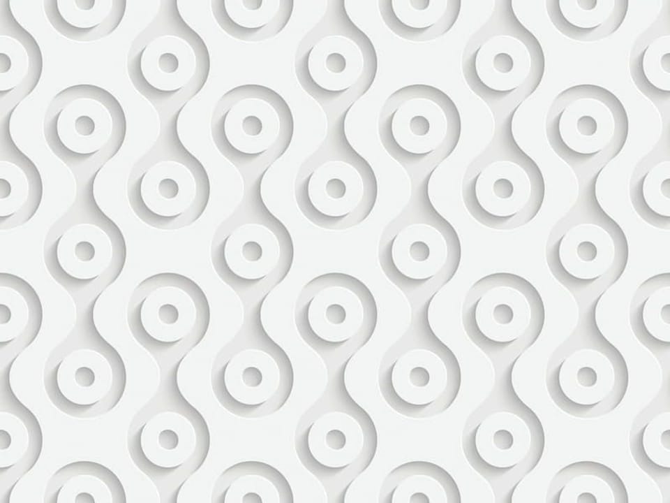 Fototapeta Geometryczne Okręgi 3D