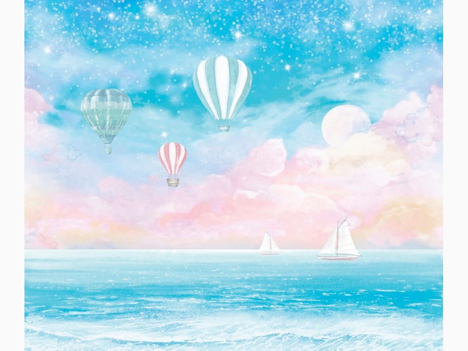 Fototapeta Balony nad Morzem