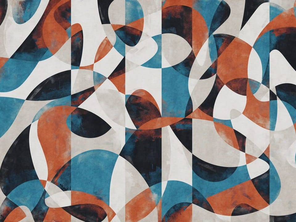 Fototapeta Kolorowe kształty geometryczne