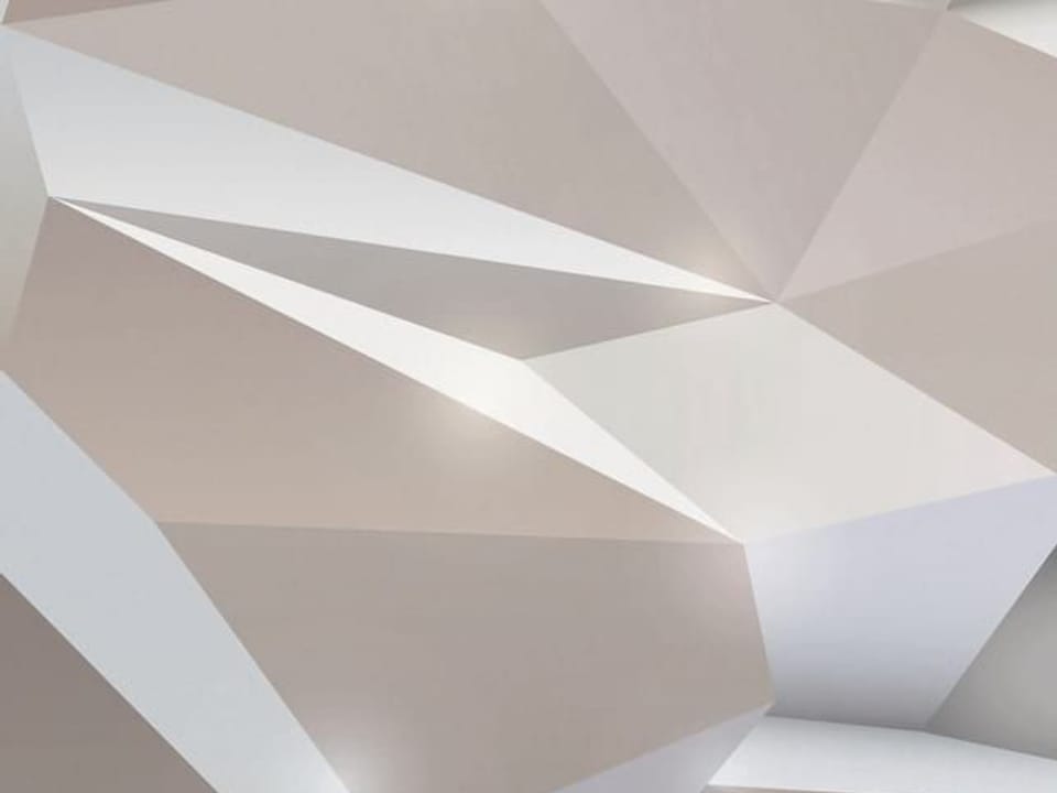 Fototapeta Geometryczne kształty w beżu na wymiar
