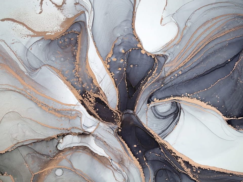 Fototapeta Abstrakcyjne wzory płynnych linii