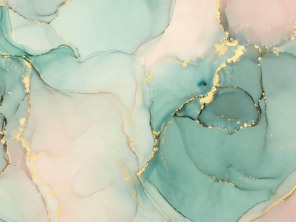 Fototapeta Abstrakcyjne Turkusowe Wzory