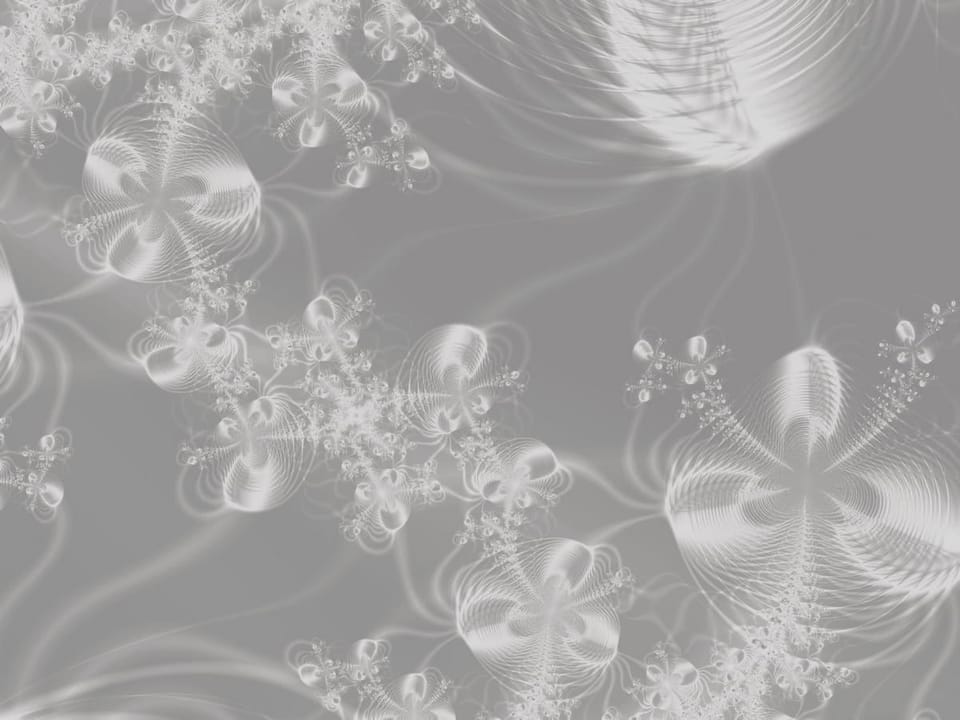 Fototapeta Abstrakcyjne Fraktale Kwiatowe