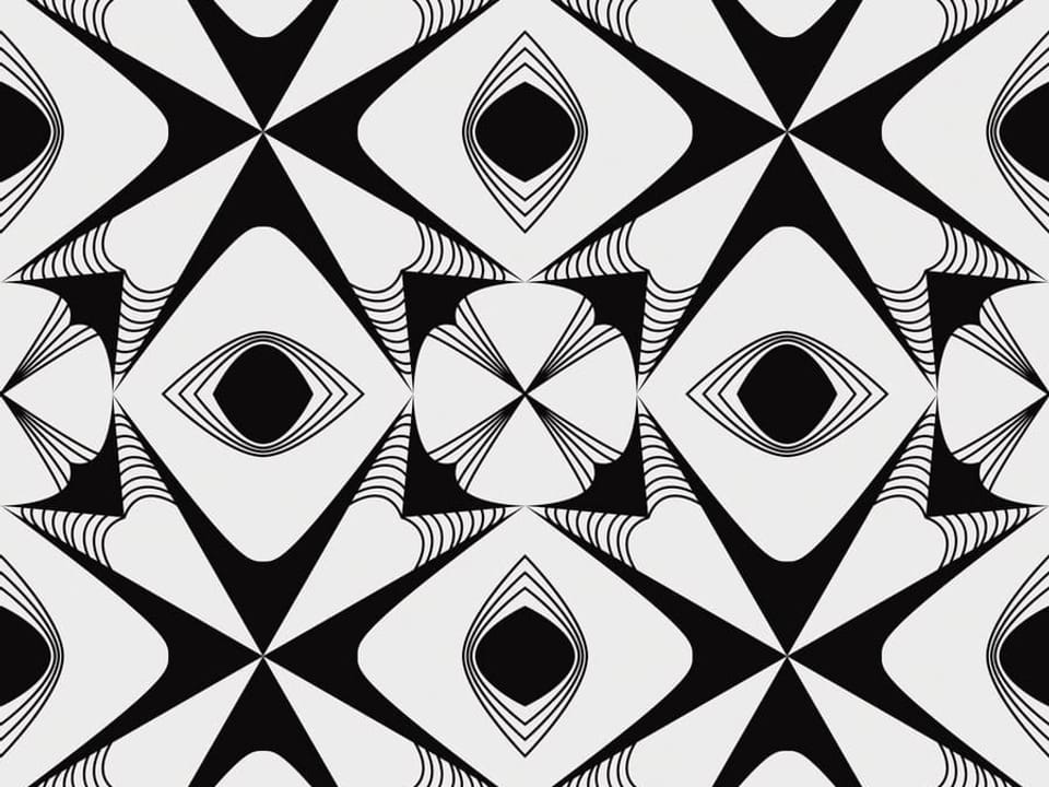 Fototapeta Geometryczny wzór z rombami na wymiar