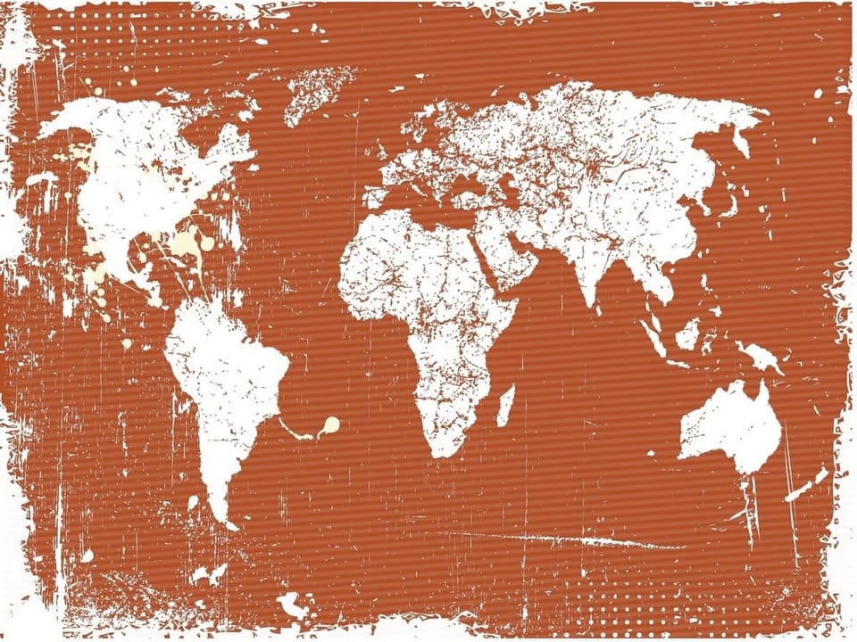 Fototapeta Mapa świata na tle tekstury na wymiar