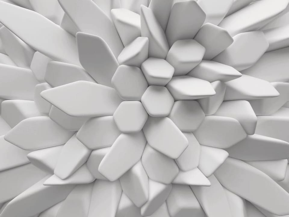 Fototapeta Abstrakcyjna Kompozycja 3D na wymiar