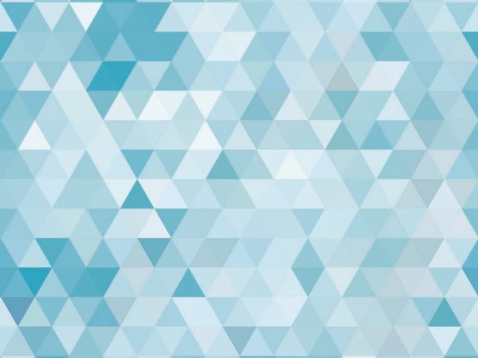 Fototapeta Geometryczne wzory w odcieniach niebieskiego na wymiar